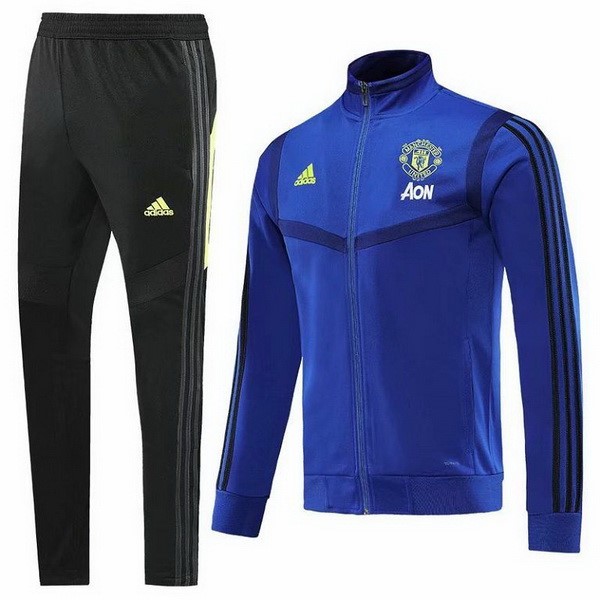 Trainingsanzug Manchester United 2019-20 Blau Marine